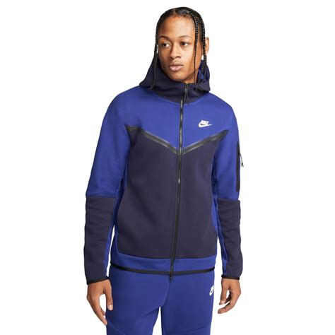 blau weißer nike tech fleece|black Nike tech fleece.